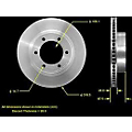 2005 Toyota 4Runner Brake Disc Bendix 2005 Toyota 4Runner Brake Disc Bendix