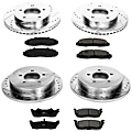 1999 Ford F-150 Brake Disc and Pad Kit Powerstop 1999 Ford F-150 Brake Disc and Pad Kit Powerstop