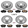 2004 Volvo S40 Brake Disc and Pad Kit Powerstop 2004 Volvo S40 Brake Disc and Pad Kit Powerstop