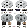 2005 Mercedes Benz CLK320 Brake Disc and Pad Kit Powerstop 2005 Mercedes Benz CLK320 Brake Disc and Pad Kit Powerstop