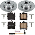 2005 Mercedes Benz CLK320 Brake Disc and Pad Kit Powerstop 2005 Mercedes Benz CLK320 Brake Disc and Pad Kit Powerstop