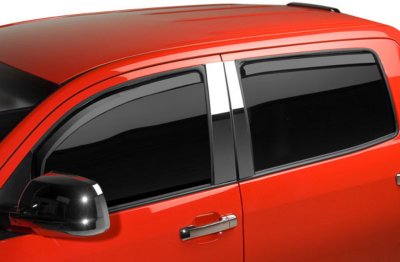 2005 Nissan Titan Putco Element Tinted In-channel Vent Visor