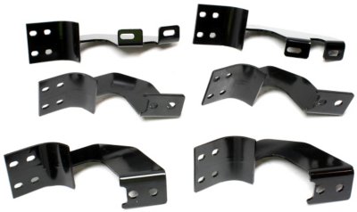 2012 Toyota Tacoma Westin Oval Tube Nerf Bar Mounting Kit