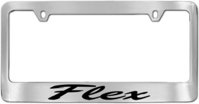 Ford flex license plate frames #1
