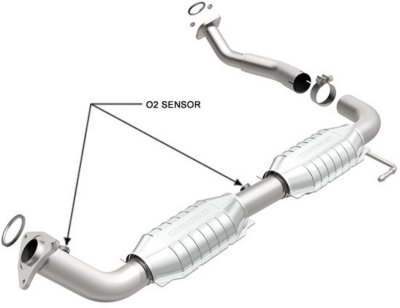 2009 Toyota Tundra Catalytic Converter Magnaflow – Oyoveo